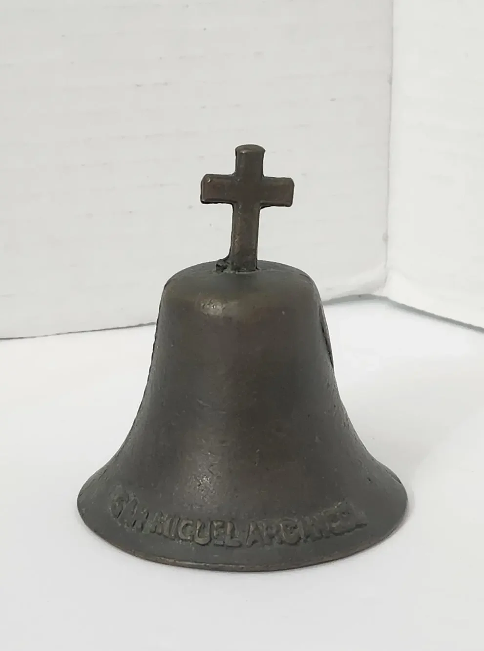 San Miguel Arcangel 1930s Mission Bell Cross Finial